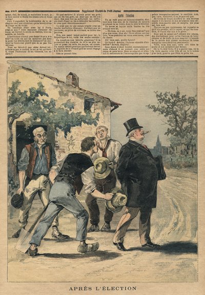 Después de la elección, ilustración de 